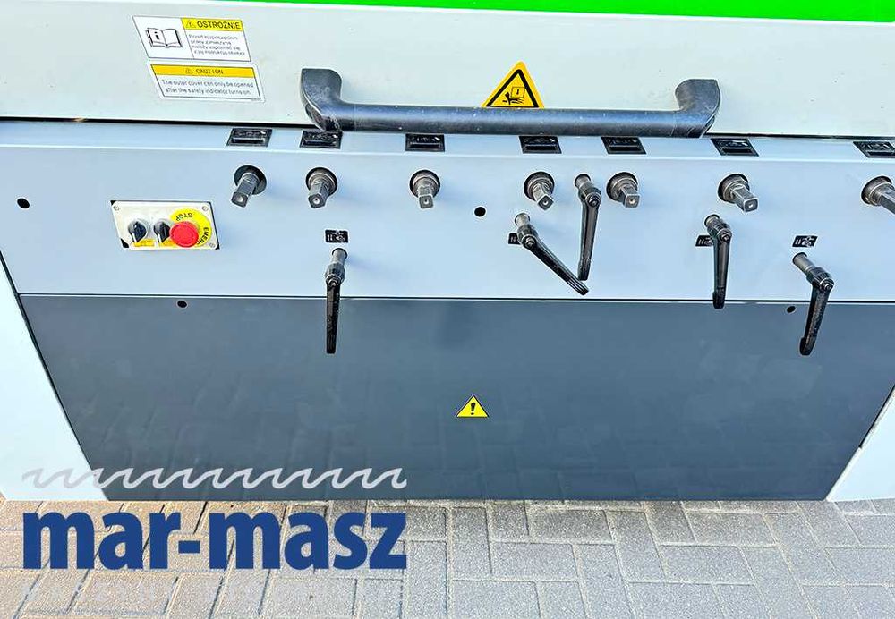 Strugarka czterostronna REIGNMAC RMM423 do drewna mokrego i suchego, 4 głowice