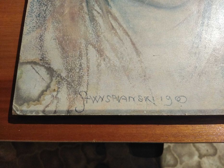 Reprodukcja obraz Portret Helenki 1900 Stanisław Wyspiański