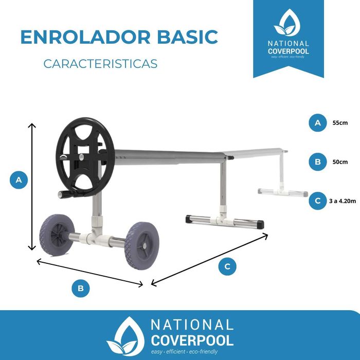 Enrolador para Cobertura Piscina - Entregas para todo o País
