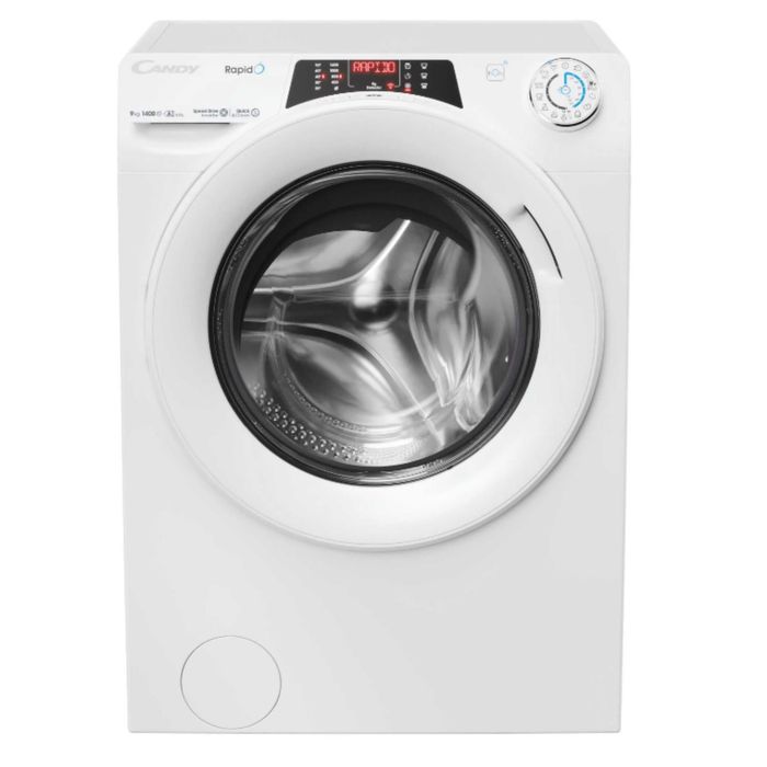 Pralka Candy RapidO RO 496DWM7/1-S Slim 9kg 1400obr Szybkie programy 14min. 09.24/01_12