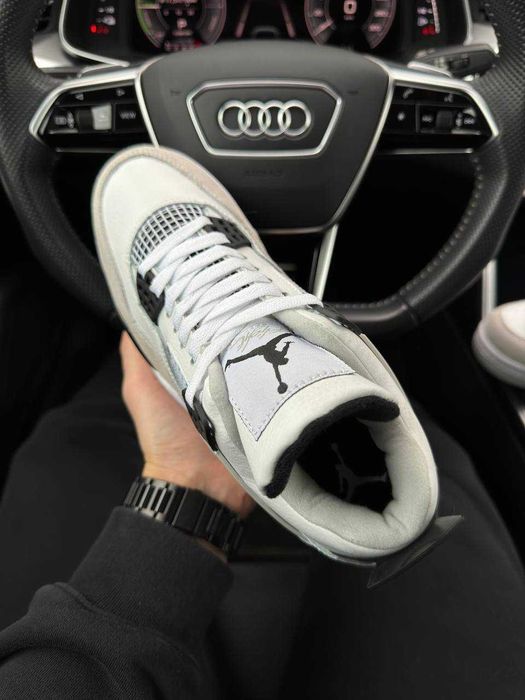 !DEAL! Nike Air Jordan 4 Retro Military Black 38 39 40 41 42 43 44 45