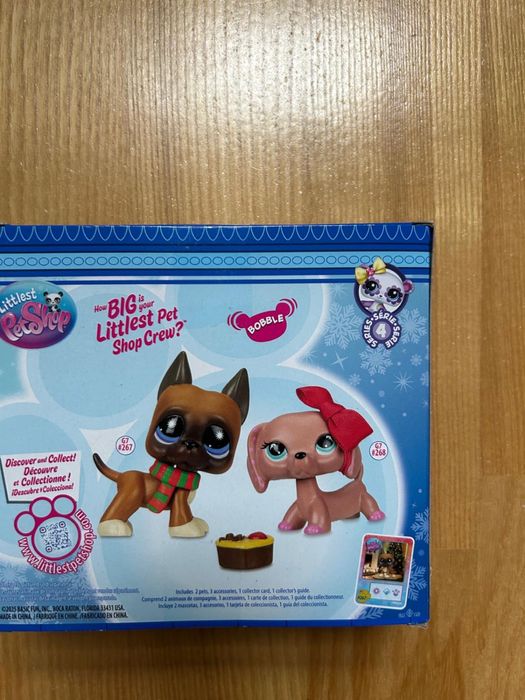 Littlest pet shop LPS Surprise seria 4 Holiday Pet dwupak