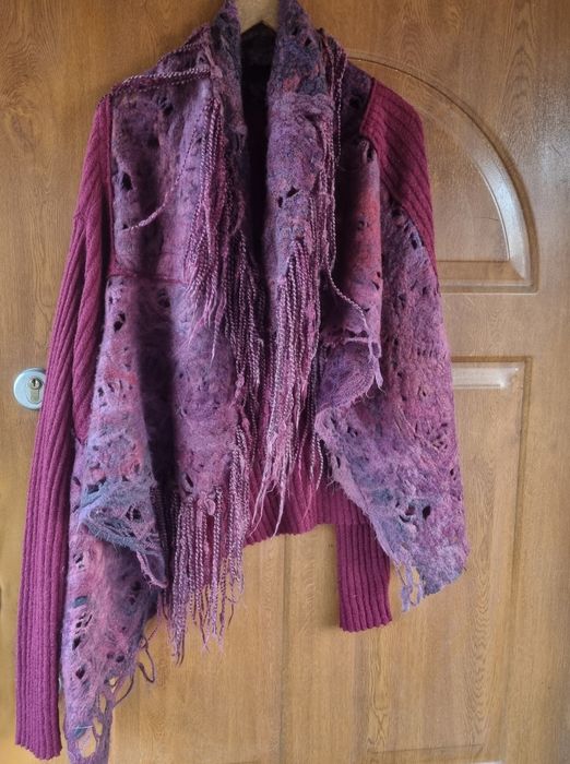 James Lakeland awangardowa narzutka, boho w stylu etro margiela
