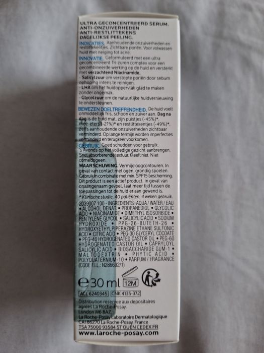 Serum do twarzy La Roche-Posay Effaclar Serum Ultra Concentre