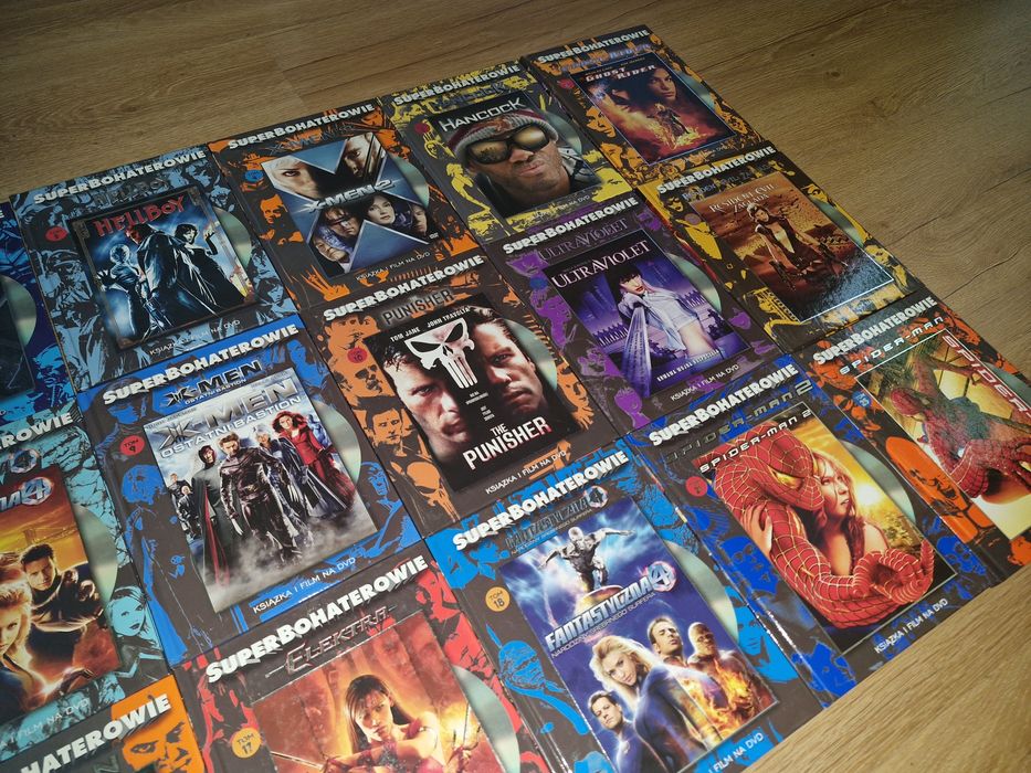 Filmy kolekcja Superbohaterowie