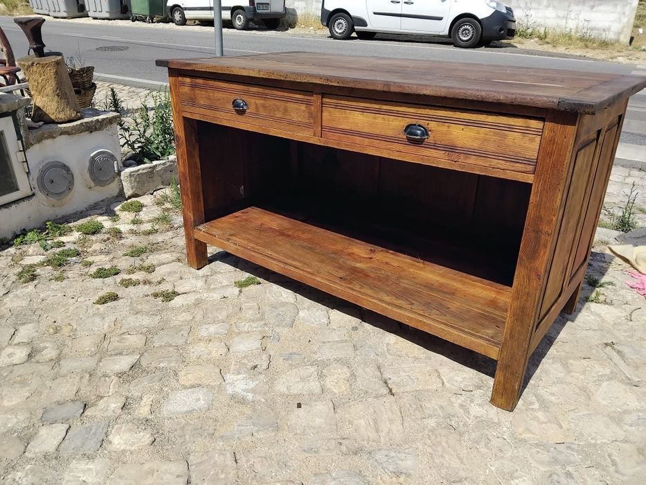 Bancada/ilha rústica