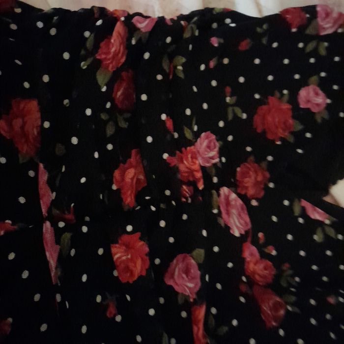 Vestido Vintage, decote V