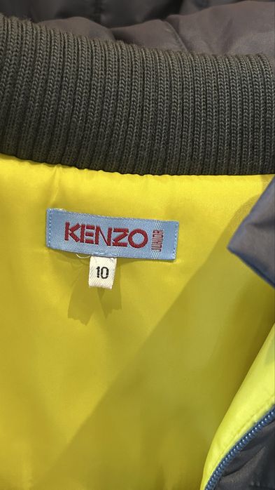 Kenzo 10 anos casaco comprido criança
