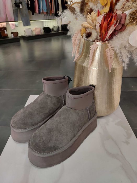 Черевики UGG Classic Mini Dipper Boot Thundercloud