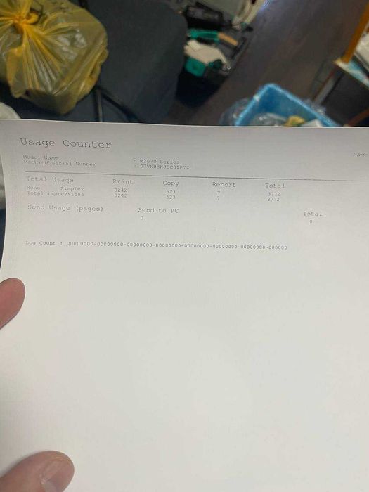 Samsung Xpress M2070 (МФУ 3в1) принтер/сканер/копир, пробег 3772 стр.