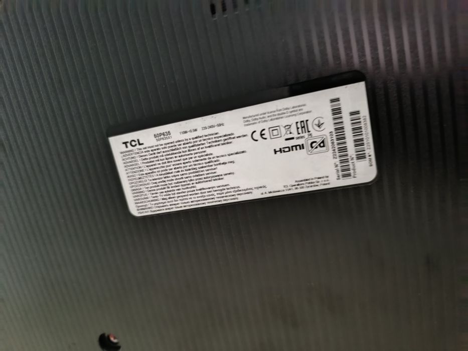 Smarttv TCL 50 polegadas