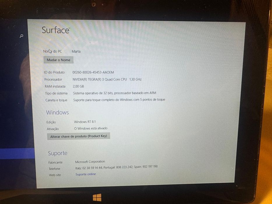 Tablet surface Go pro