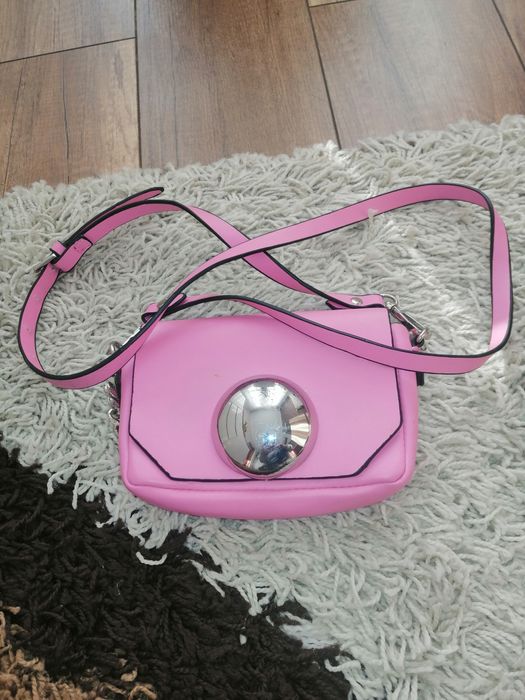 Torebka różowa mała z Zary