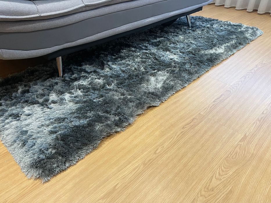Carpetes para Sala e Quartos (Cinza Pelo Alto)