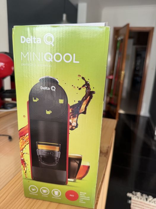 Máquina café Delta Q Mini Qool Vermelha