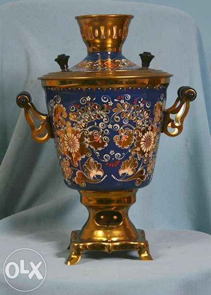 Электросамовар с художественной росписью