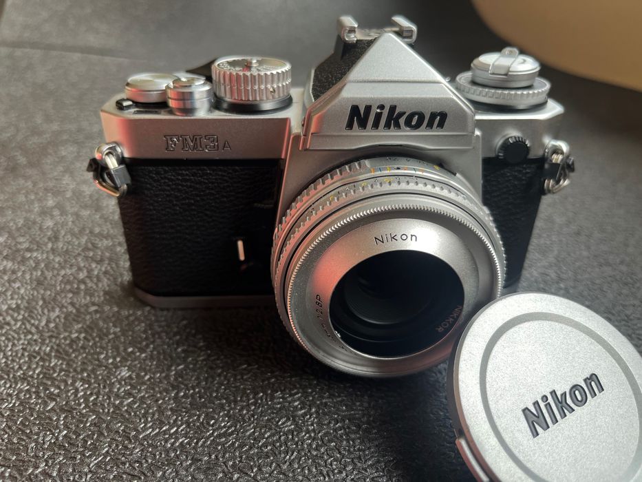 Nikon FM3A + Nikkor 45mm f/2.8P AI-P – Estado MINT