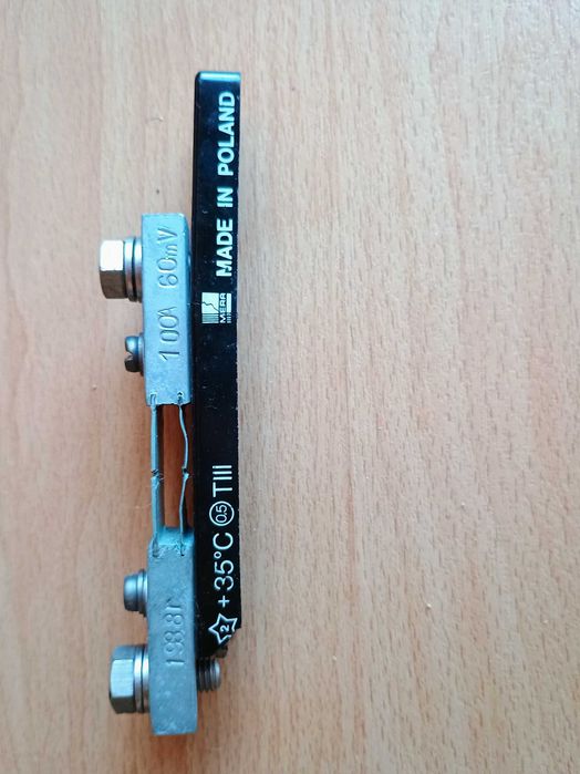 Bocznik prądowy MERA 100A 60 mV