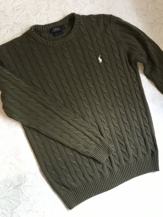 Polo Ralph Lauren Светр з бавовни для чоловіків р.Xl(L)