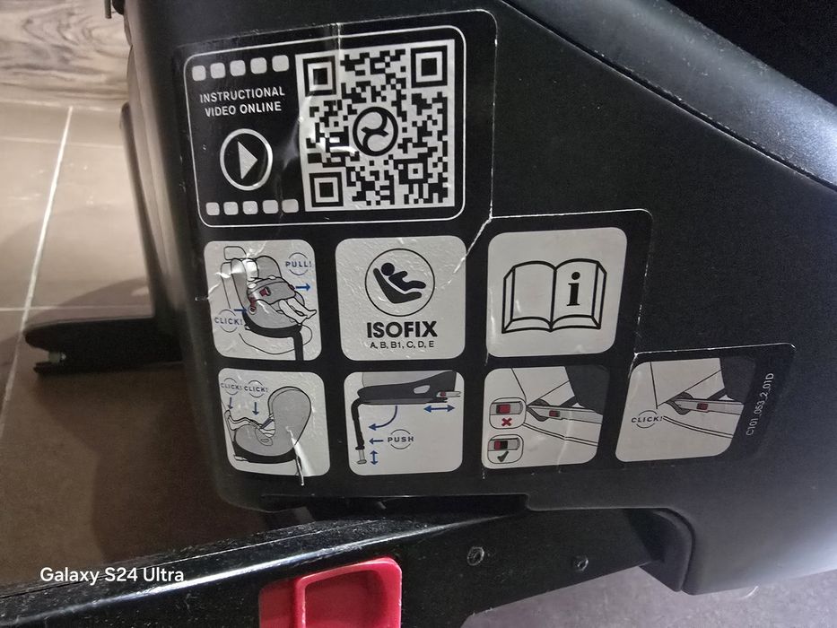 Cadeira auto Cybex com isofix