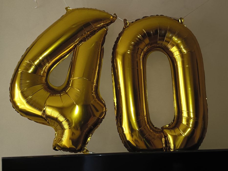 Ozdoby na 40 urodziny