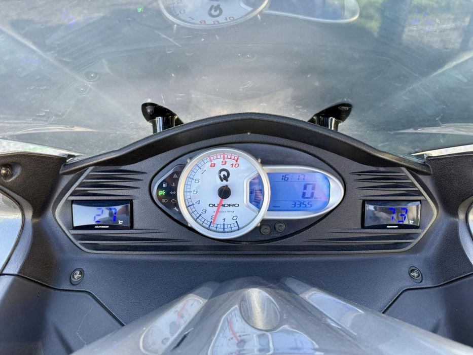 Скутер Quadro-S 350 Кубів виробник Швейцарія