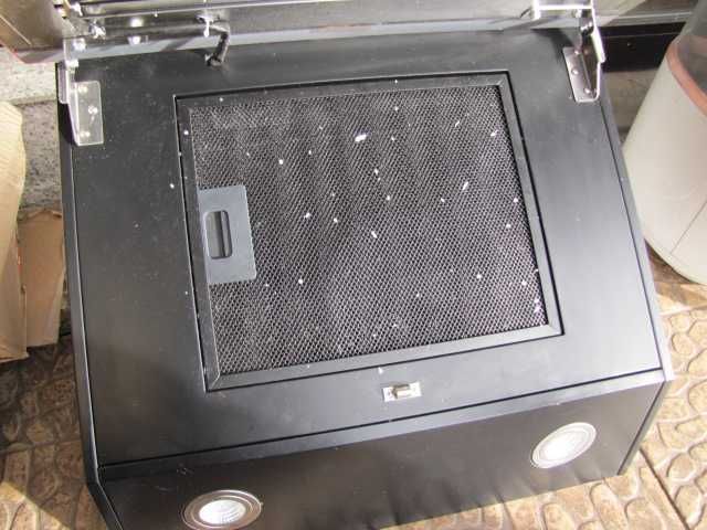 Okap kuchenny wyciąg 60cm czerwony szklany Klarstein Alina