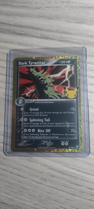 Dark Tyranitar Classic Collection 30th celebration