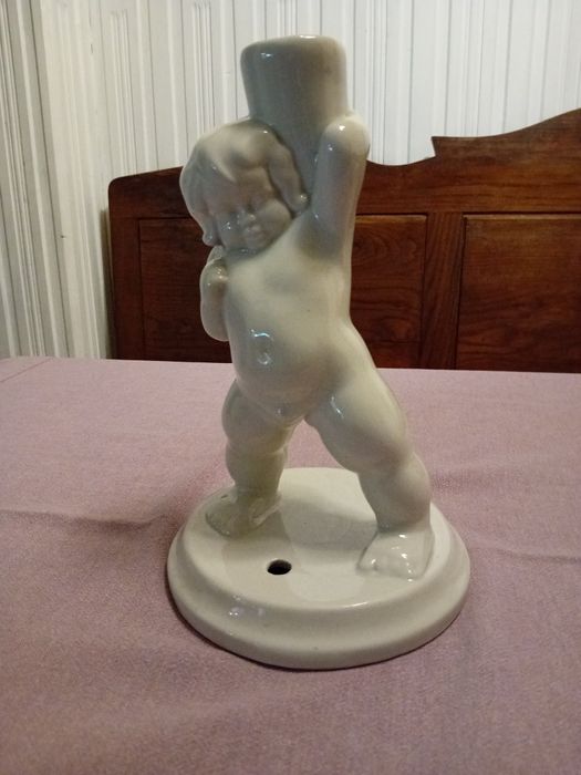 PRL figurka podstawa lampki