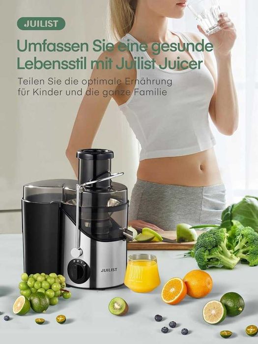 Wyciskarka wolnoobrotowa pionowa JUILIST AMR526 800 W