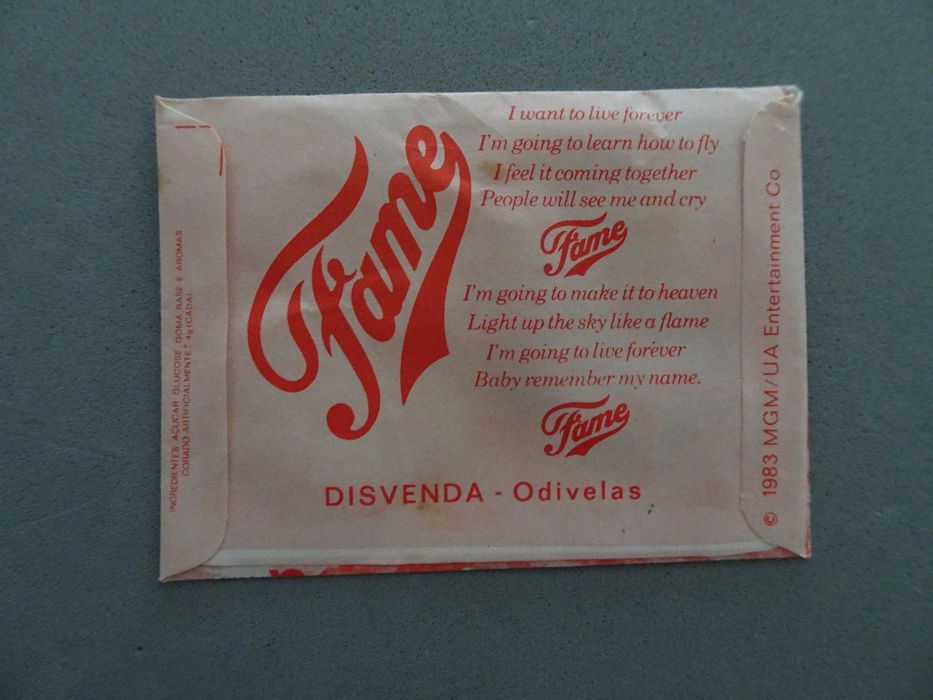 Carteira de cromos fechada Fame - Disvenda