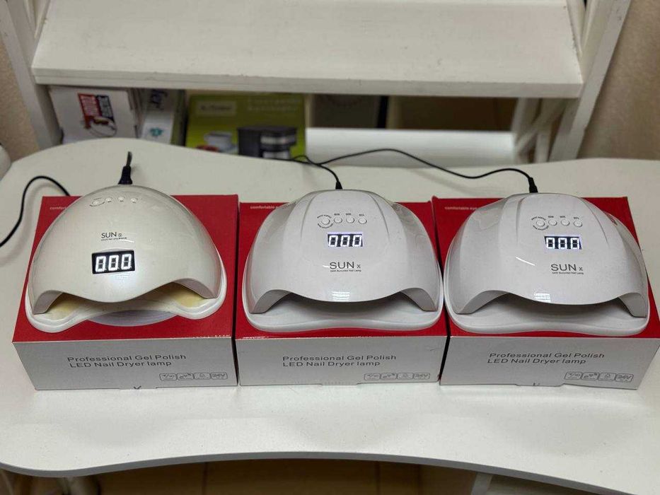 UV LED лампа SUN 5 и X 48-54 Вт для маникюра и педикюра для гель-лака