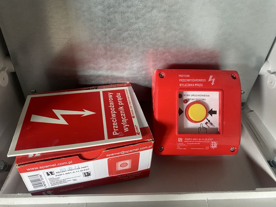 Spamel przycisk PEP1-W01-B-11-2LED7