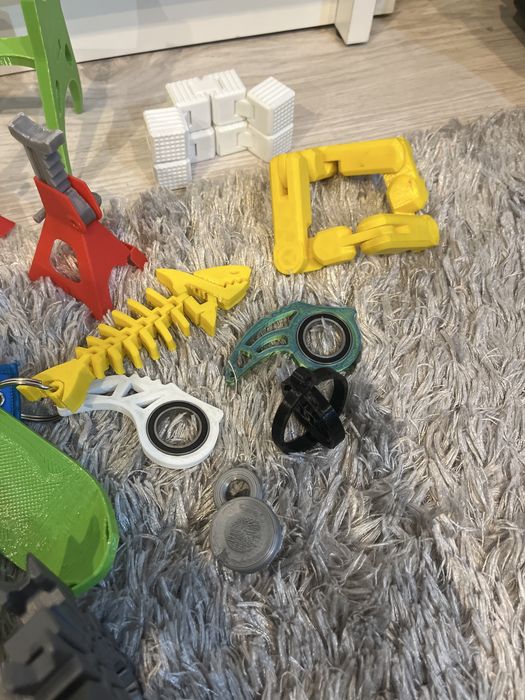 Wydruki  z drukarki 3d