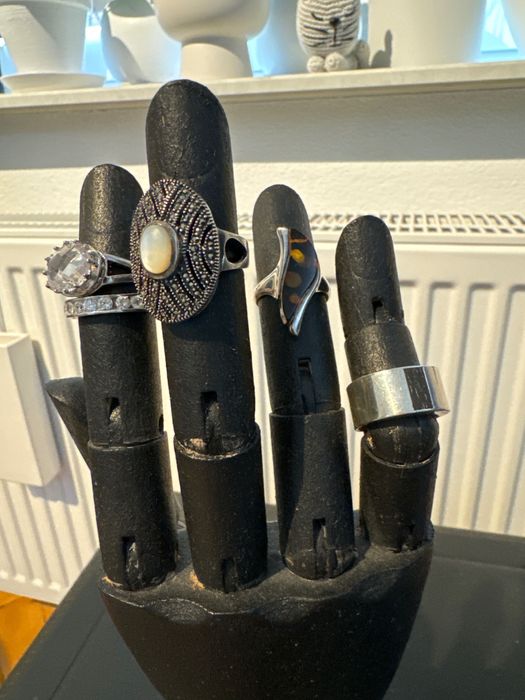 srebro vintage/pierścionki, próba 925