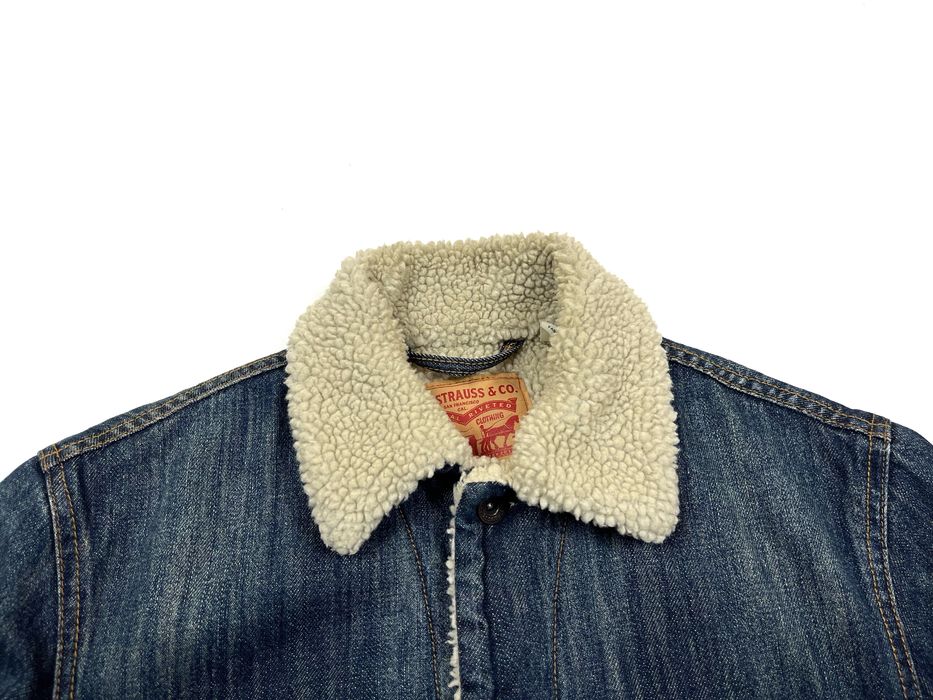 Джинсова куртка шерпа Levis  теді