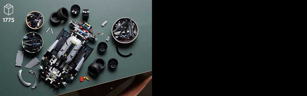 LEGO Technic 42156 – Peugeot 9X8 Hybrid Hypercar - Completo - ORIGINAL