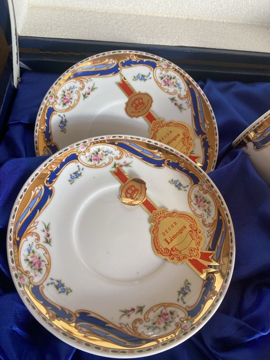 Chavenas de ceramica LIMOGES