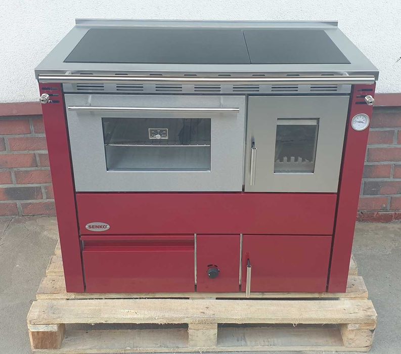 Kuchnia z funkcją c.o. Senko C-25 czerwona