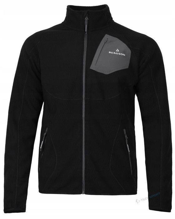 Bergson Mistbound | Męska Bluza Polarowa Z Technologią Warmpile | Rozm Xl
