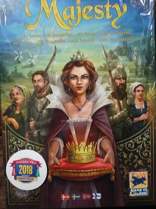 Majestat Majesty gra planszowa