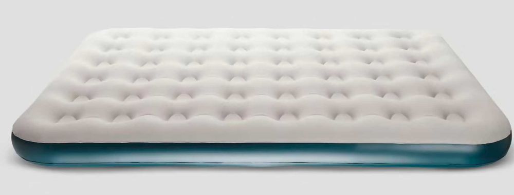 Colchão de campismo insuflável, 2 pessoas 140cm - Novo