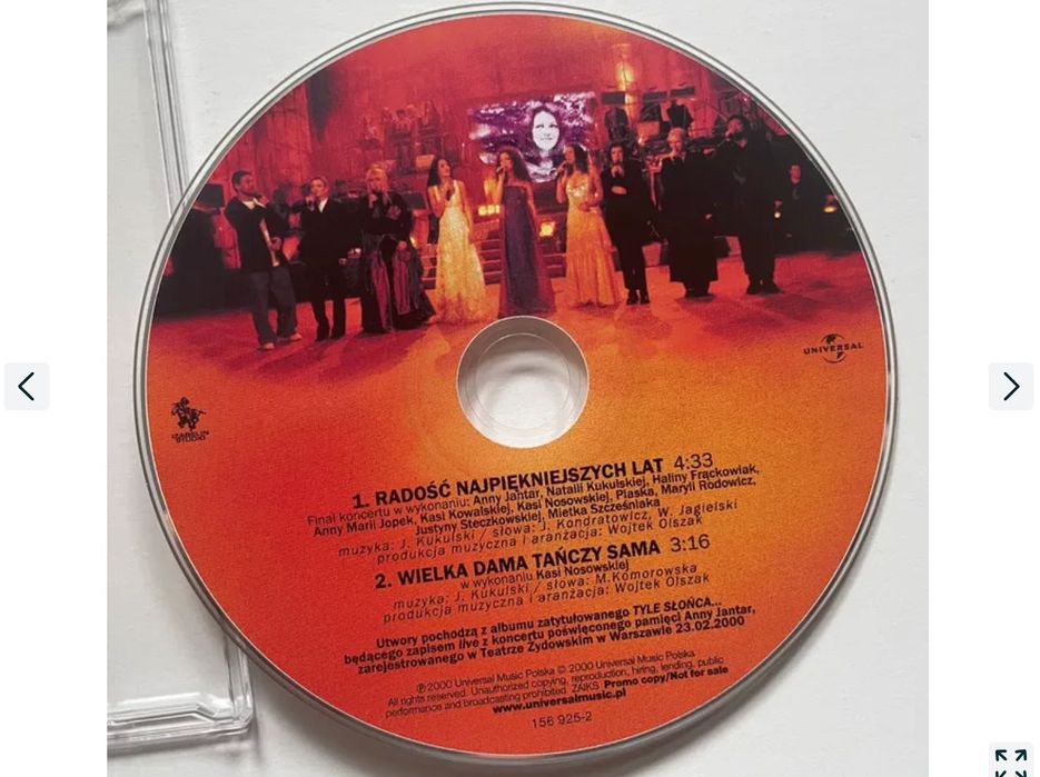 Tyle Słońca - Koncert Poświęcony Pamięci Anna Jantar.