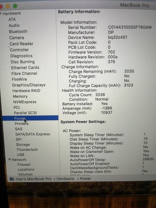 Macbook a1502 13” i5/4Gb на запчастини