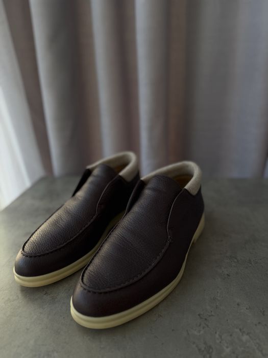 Кожаные лоферы Loro Piana