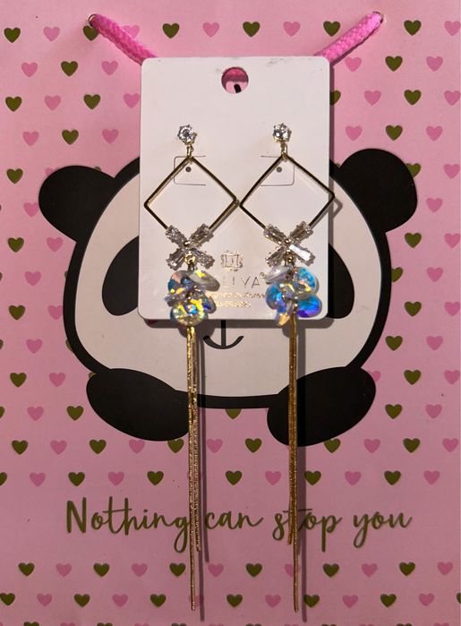 Серёжки новые бижутерия