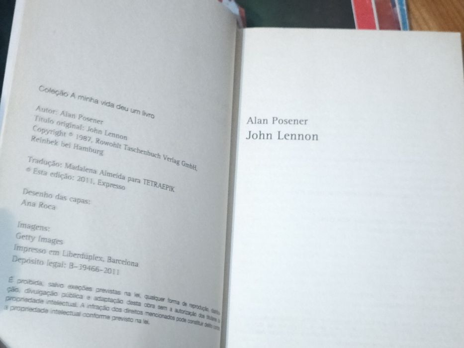 Livro John Lennon