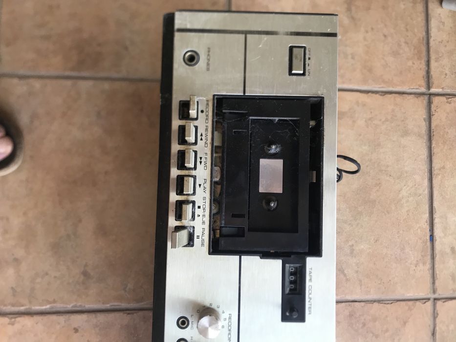 Radio leitor de Cassetes SANYO