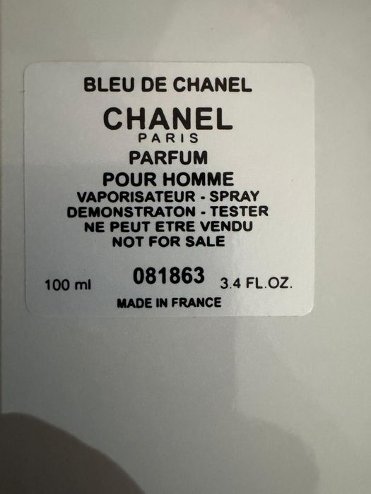 Perfume Blues Chanel