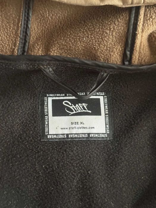 Куртка soft shell Staff di light brown & black XL